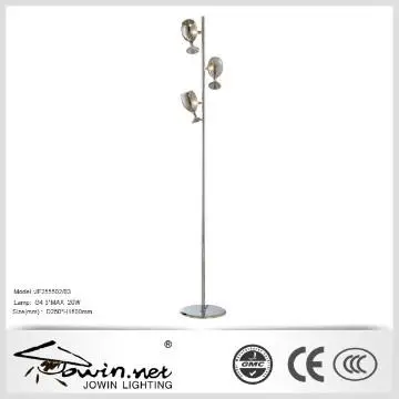 goblet glass floor light smoky gray floor light hotel modern lighting