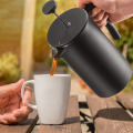 Matt Black Stainless Steel French Press