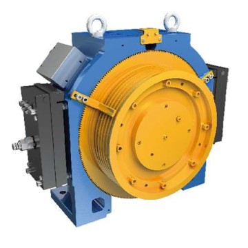 Gearless motor met laag geluidsniveau en lage temperatuurstijging;