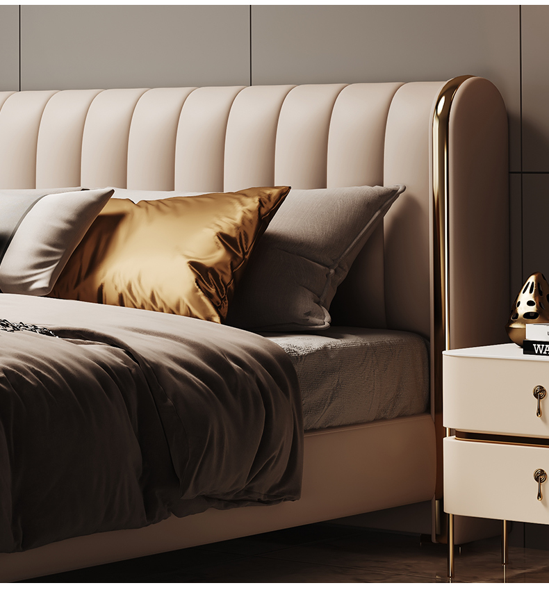 golden bed frame