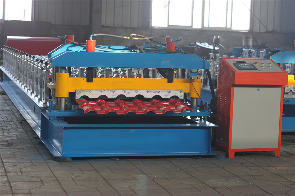 roof tile metal machine