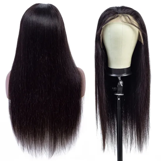 360 Lace  150% Density straight Lace Wig With Baby Hair Remy Pre Plucked Natural 100% Human Hair 360 Lace Wig