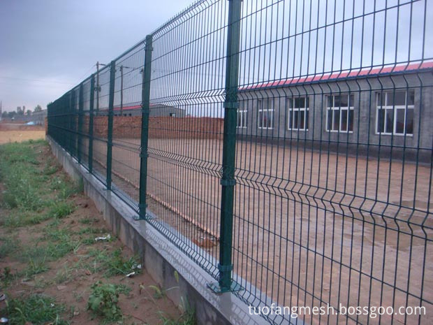 welded panel security panel fencing