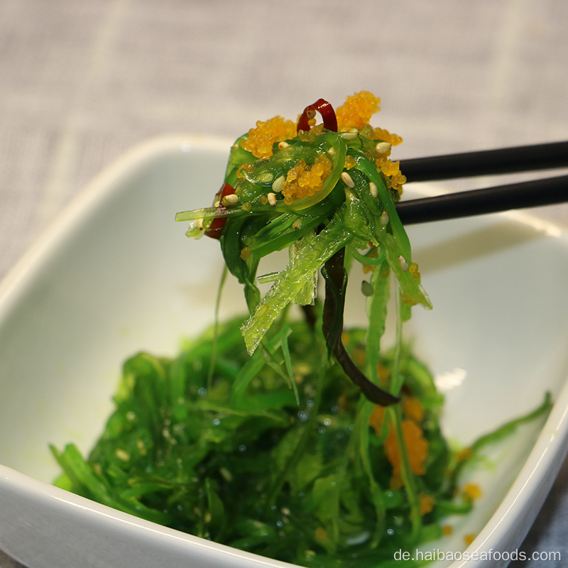 Köstlicher japanischer gefrorener Algensalat