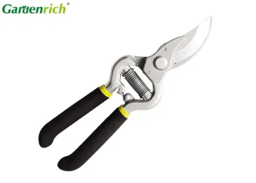 Hand Shears For Gardening / Garden Pruning Tools With Soft Dipped Handle, Plumbum Free
