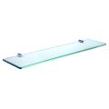 Wall Mounted Bathroom Tempered Glass Shelf In Chrome