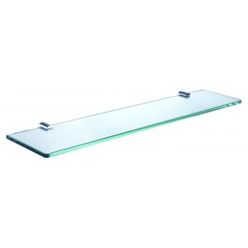 Wall Mounted Bathroom Tempered Glass Shelf In Chrome