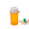 Garrafas de comprimidos de medicina plástica com tampas resistentes à criança