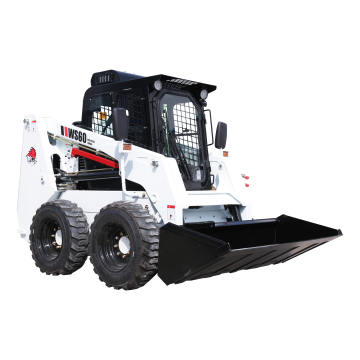 China Supply Construction Machinery: Wheeled Skid Steer Loader with Diesel Power and Quick Change Attachments