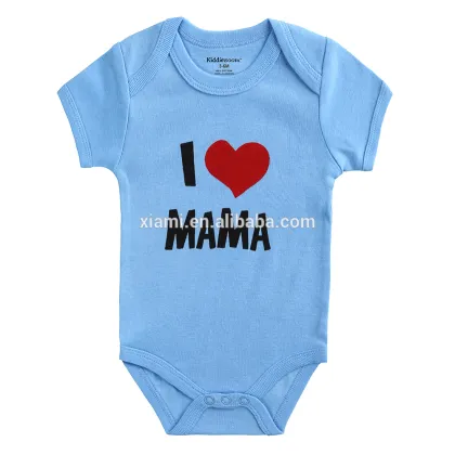 hot sale estival comfortable red loving heart newborn baby boy clothes