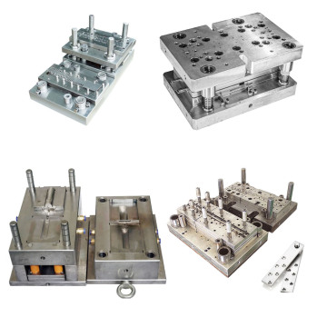 Stampi in alluminio elaborato CNC di precisione, timbratura, taglieri e set di dado personalizzati per punte del tubo e altre parti complesse