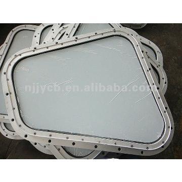 Fixed Rectangular Window For Wheel House
