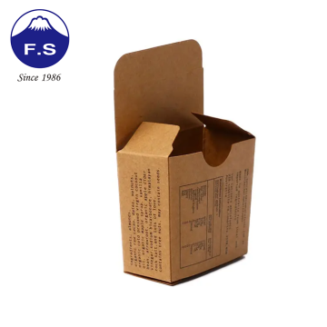 Food Grade Brown Kraft Paper Cookie Candy Box