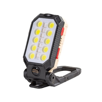 Warsun Outdoor Multi -Usous 1000LM Składane doładowanie światła robocze z zasilaniem i hakiem magnetycznym - W599B