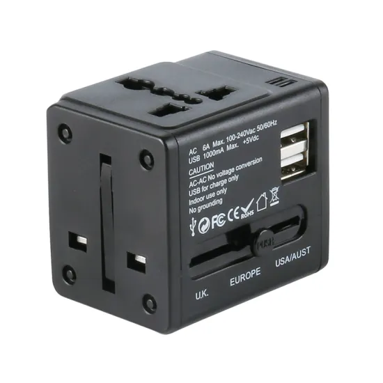 Universal Travel Charger Adapter: Portable USB Plug Adapter for Electronic Devices