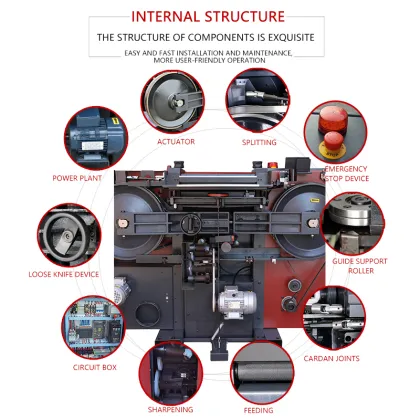 Kamege K420RC Leather Splitting Knife Machine for Shoemaking