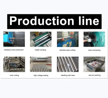 Tubular Heater with Thermostat for Instant Immersion Water Heating