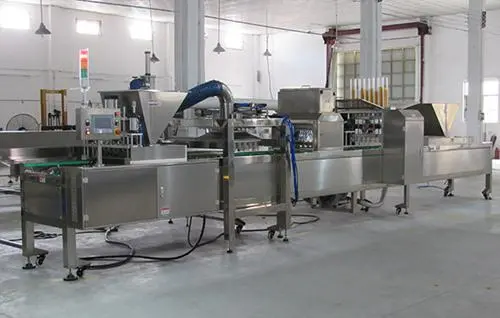 Industrial semi-automatic muffin cake production line--YuFeng