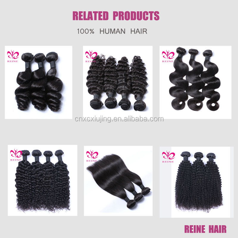 REINE Wholesale 10a grade virgin kinky straight human hair,unprocessed brazilian kinky straight hair weave