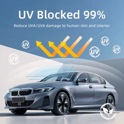 4Mil Safety Film Anti-Shatter Ultra Vision Window Tint Heat Rejection Polarized Car Film