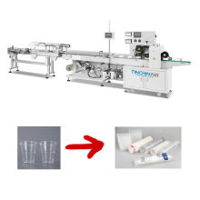 Máquina de embalagem de tigela de papel de copo de papel de copo de papel de copo de papel de papel automática automática