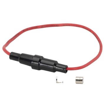 10A 250VAC Πλαστικό υαλοπίνακα Fast Blow Fash με σύρμα 23AWG και 30AWG
