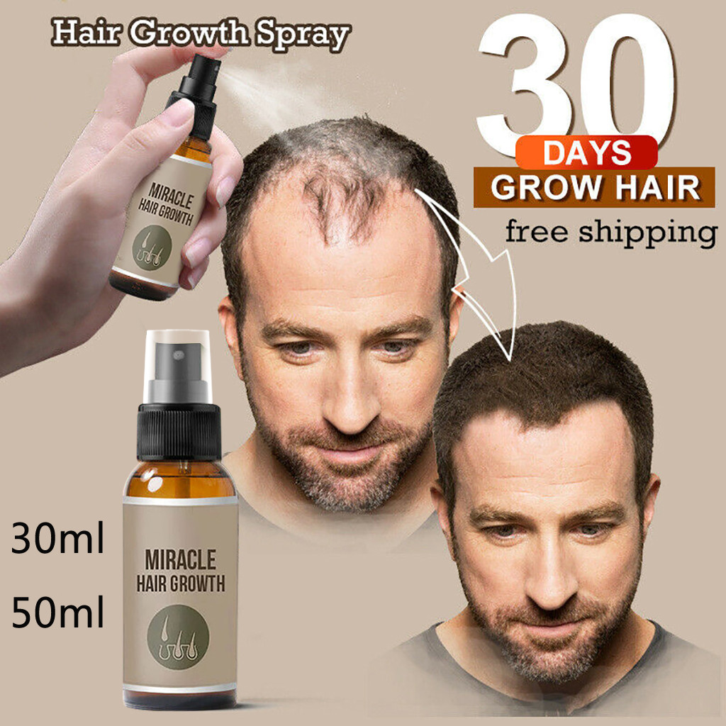 New 30/50ml Hair Growth Spray Ginger Essence Spray Effective Extract Anti Hair Loss Nourish Roots Prevent Hair Loss Grow Hair