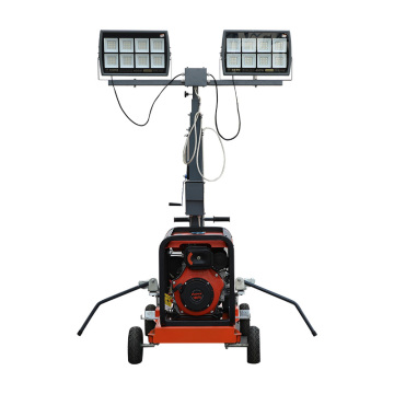 China-Made Cheap Solar Mobile Lighthouse with Generator CE EPA Certified 9m1000w
