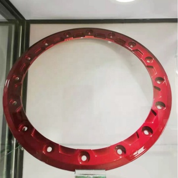 Raceline Replacement Aluminum Alloy Beadlock Wheel with Red Ring