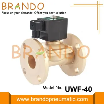 1 1/2'' Flanged Brass Water Solenoid Valve 220V