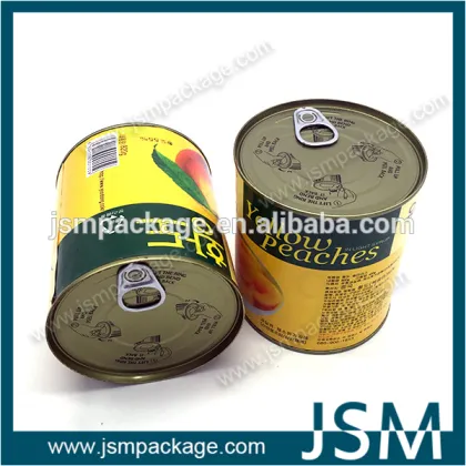 Empty can for canned food packing