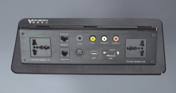 Air support electrical impact power socket outlet