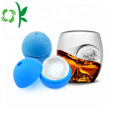 Silicone Sphere Ice Tray Mold dengan Tutup Sale