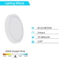 Ac85-265 Thin LED Panel Light Surface Mounted