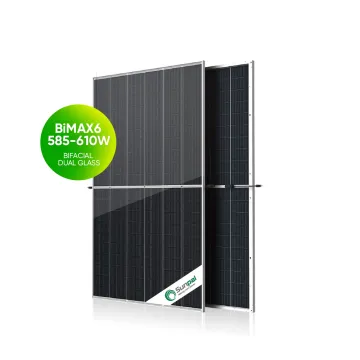 590W-600W Frameless Transparent 50% Bifacial Solar Panels for Farms