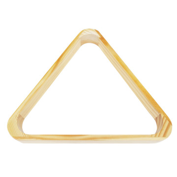 Triangle de piscine à 9 balles en bois américain en bois et racks swing de table: assurer des performances de haute qualité