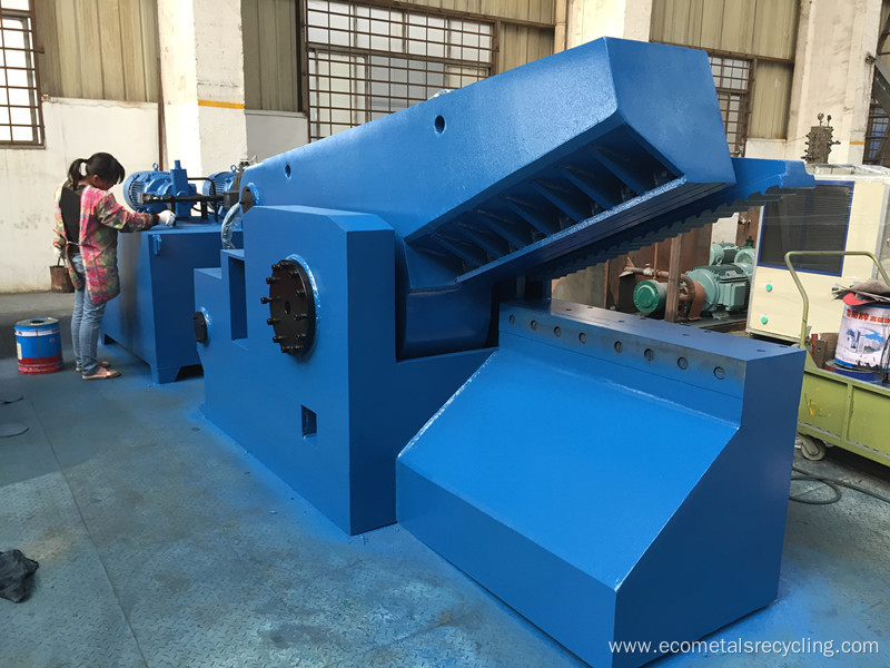 Automatic Scrap Rebar Alligator Shearing Machine