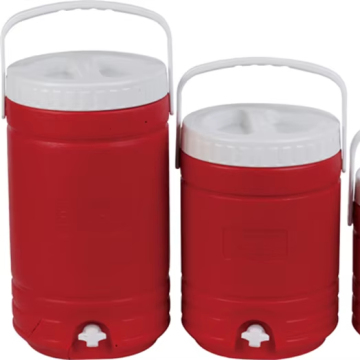 Portable 23L Insulated Beer and Water Cooler Jug for Outdoor Activities
