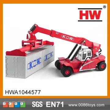 Funny 1/50 diecast container truck model
