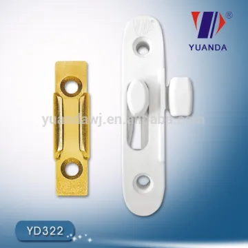 Push lock for sliding window safety lock single point lock