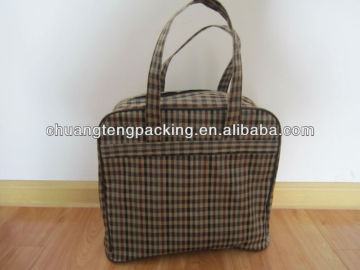 Oxford fabric handbag for shopping laminated nonwoven shopping bag