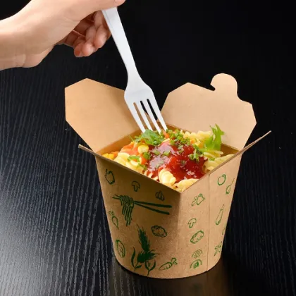 KaiLai Customized Packing Round Bottom Noodle Paper Boxes