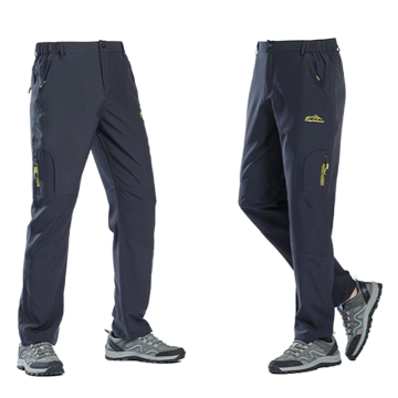 Men's Custom Casual Flared Jogger Track Pants with Elastic Waistband