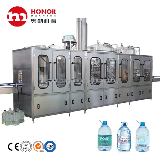 3L-10L PET Large Bottle Drinking Pure Mineral Water Production Line