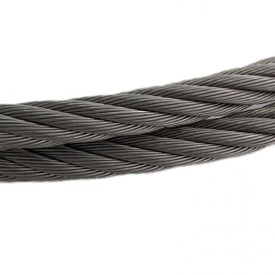 Cable de alambre de acero inoxidable no rotativo 19x7 1/4 pulgada