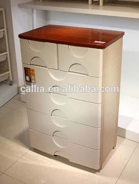 Simple Fashion Plastic Drawer Cabinet