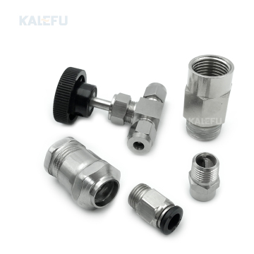 High Pressure SS 201/304/304L/316/316L Threaded Quick Fittings: Industrial Grade Stainless Steel Pipe Accessories for Enhanced Performance