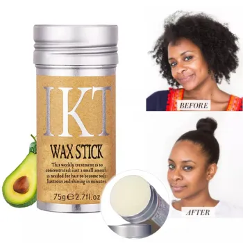 Custom Private Label Hair Mini Edge Wax Glue Stick with Scent for Wigs Strong Hold Waxing Sticks for Hair