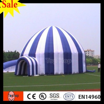 strip color purple white portable durable inflatable tentage bubble domn tent room