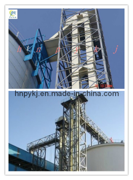 Mining Vertical Transporting Belt Bucket Lifter Elevator Conveyor for Gravel Cement Concrete or Sand